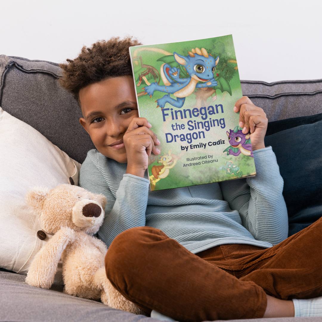 Finnegan the Singing Dragon - Hardback Book