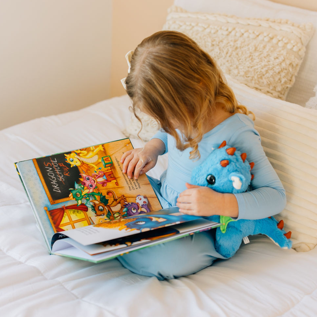 Plush and Finnegan the Singing Dragon - Hardback Book