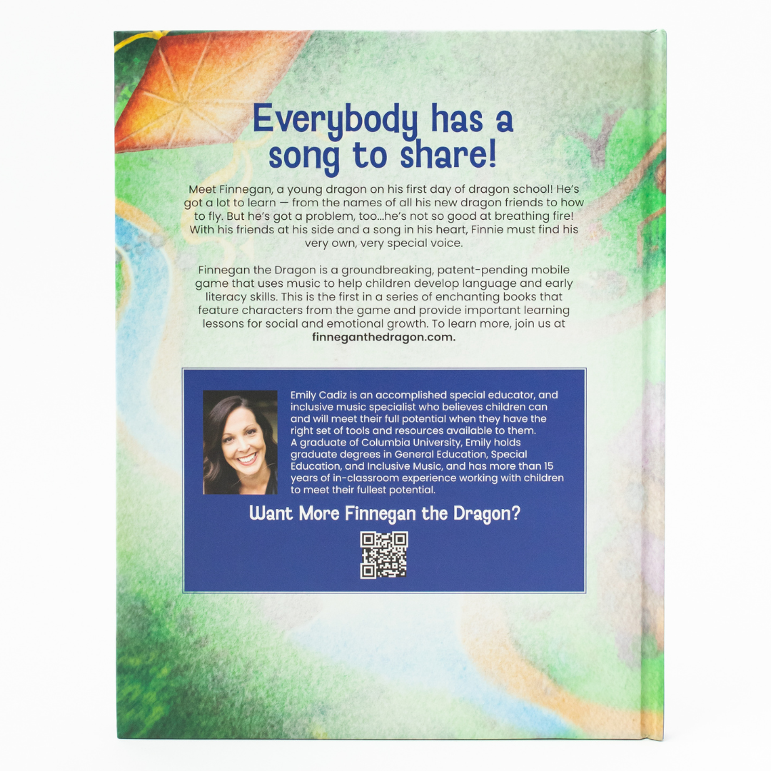 Finnegan the Singing Dragon — Hardcover Storybook
